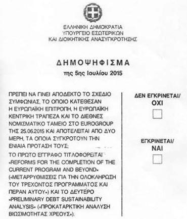 Τα ευρωπαϊκά δημοκρατικά κόμματα να εποπτεύσουν το "δημοψήφισμα"