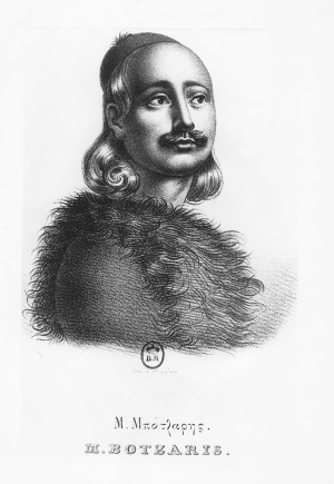 &Omicron; &Mu;ά&rho;&kappa;&omicron;&sigmaf; &Mu;&pi;ό&tau;&sigma;&alpha;&rho;&eta;&sigmaf;. &Chi;&alpha;&rho;&alpha;&kappa;&tau;&iota;&kappa;ό &tau;&omicron;&upsilon; Giovanni Boggi.  